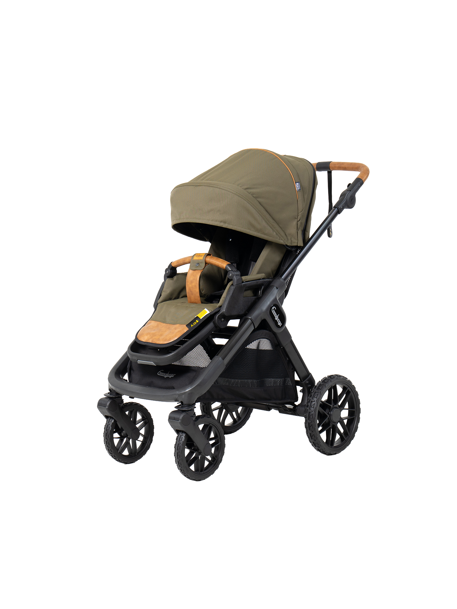 Emmaljunga Sento Max Flat+ - Outdoor Olive